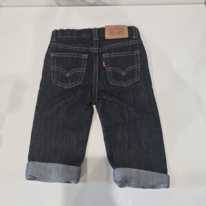 LEVI'S Strauss 514 Dark Blue Denim Jeans Size 18 months